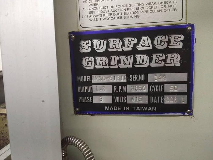 Used 2008 V-TECH APSG-6181A GRINDING MACHINE