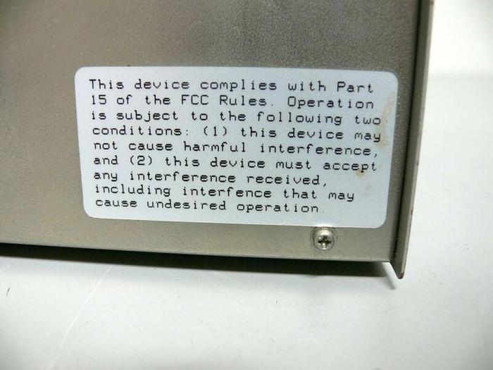 Used Novex Life Technologies Model 3540 Programmable Power Supply 120VAC 7A 47-63Hz