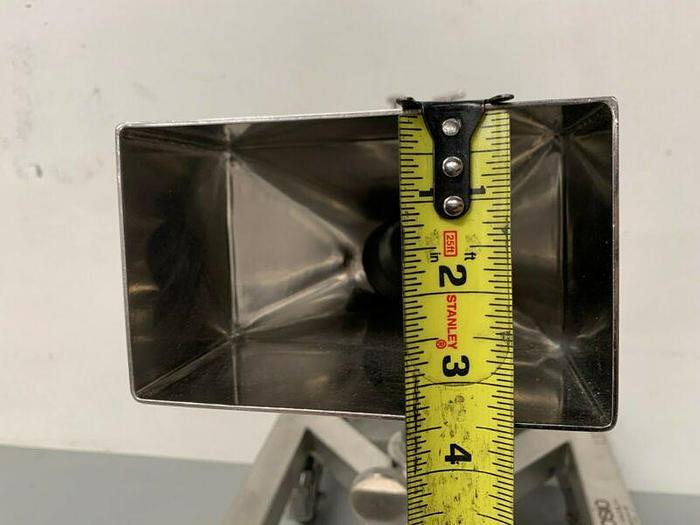 Used Bosio Stainless Steel 2850 Powder Passage System w/Rechner KAS-80-30-A-Y5 Sensor