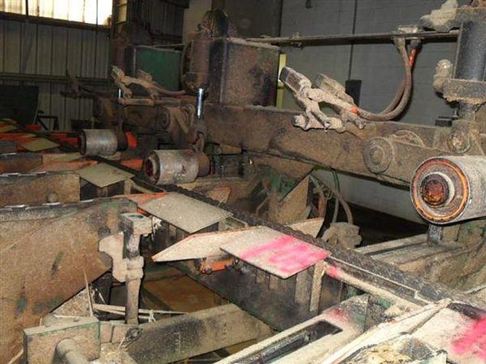 Used 4" x 24" x 20' USNR Edger Optimizer