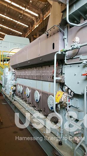 Used 3.8 MW 2013 New MAN 9L21/31 HFO Generator Sets