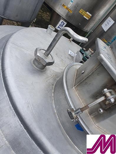 Used 1,200 litre Stainless Steel Insulated Mix Tank