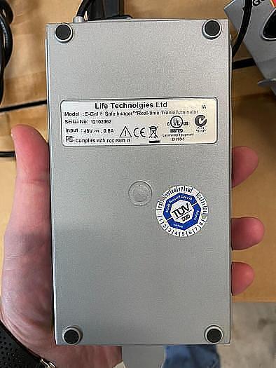 Used Life Technologies E-gel Safe Imager + ibase, Invitrogen