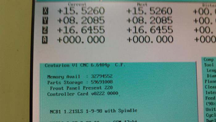 Used 1998 Milltronics MB-19