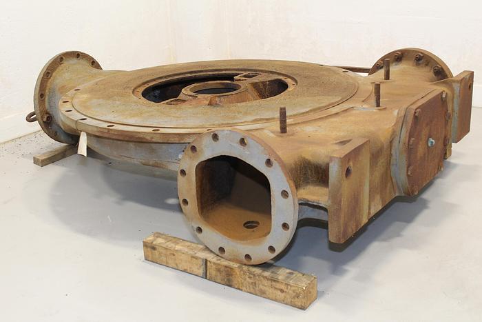 Used Nash CL9002 Cast Iron Vacuum Pump Head #42678