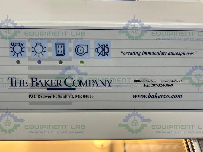 Used Baker  Sterilgard III Advance SG603ATS Class II Type A/B3 Bio Safety Cabinet 6Ft w/ Adjustable Legs