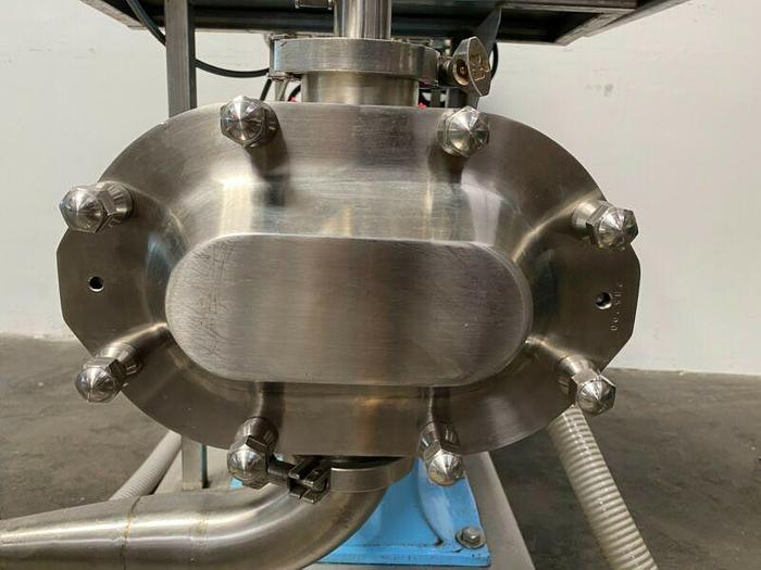 Used Tangential Flow Filtration SS Skid w/ Waukesha 130U2C Pump &a...