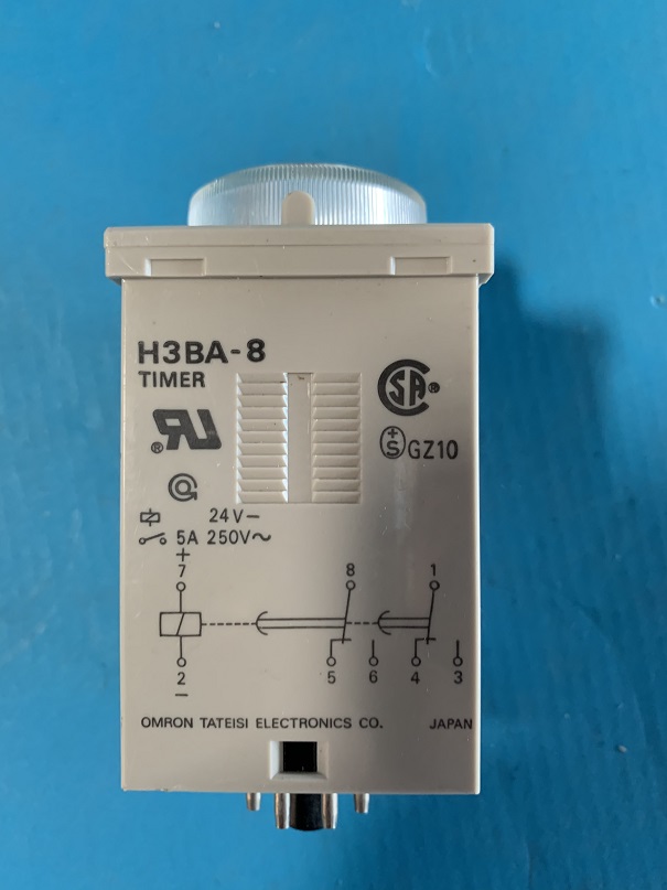 Used omron timer h3ba-8