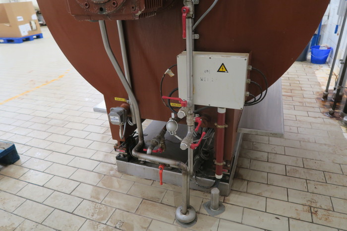 Used ARMAND DEPREST 1000kg MIXING TANK