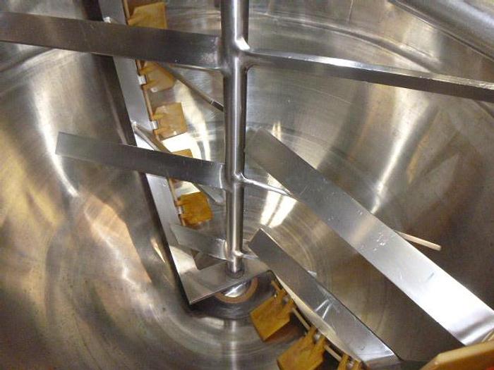 Used Lee Industries Kettle w/Dual Motion Scrape Surface Agitation; Md#150D9MT; Built 2015