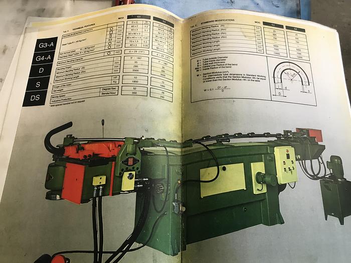 Used BRUGT RØRBUKKER FABRIKAT BEMA, MODEL G4