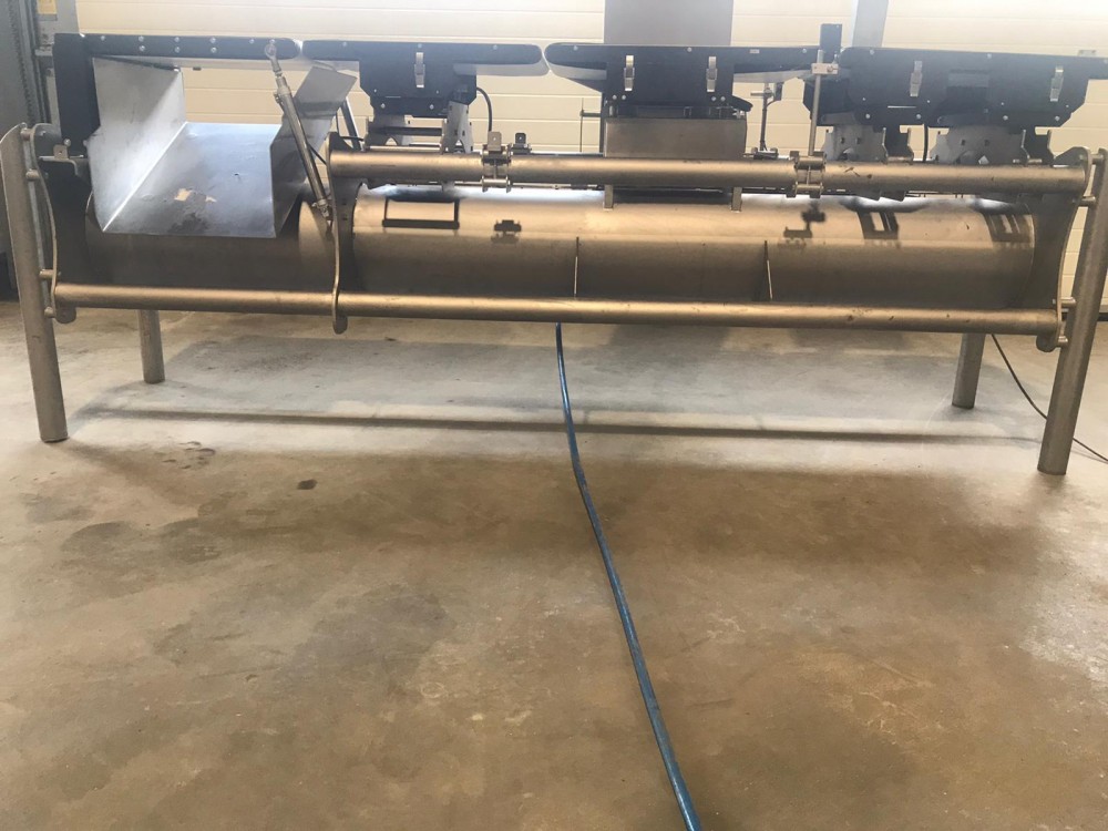 Used Garvens checkweigher with reject