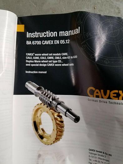 Cavex Worm Gear Unit CFA 100 NEW