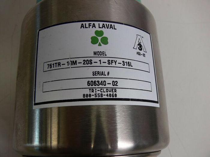 Used Alfa Laval Tri Clover 761TR-10M-20S-1-SFY-316L Sanitary Valve