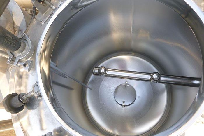 Used CIP, 2-Tank, 200 Gallon, 316L S/st, ESC, Heat Exchanger, #S744096