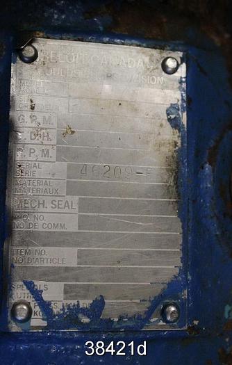 Used Goulds 3196 Mt Power End, 10" Stuffing Box #38421