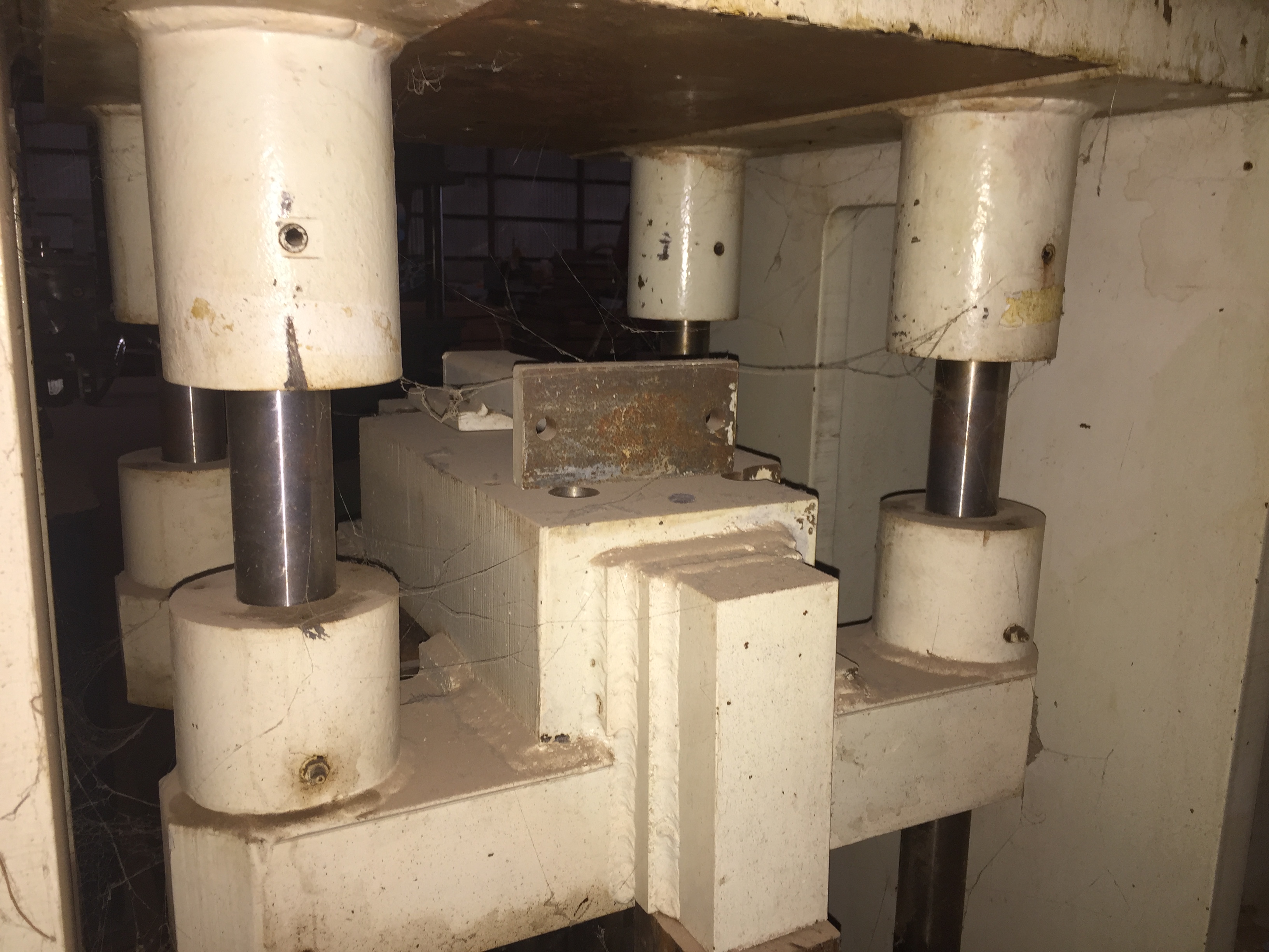 Used 300 Ton Modern Hydraulic Press; Straight Side; Up Acting Type; MFG. 1995