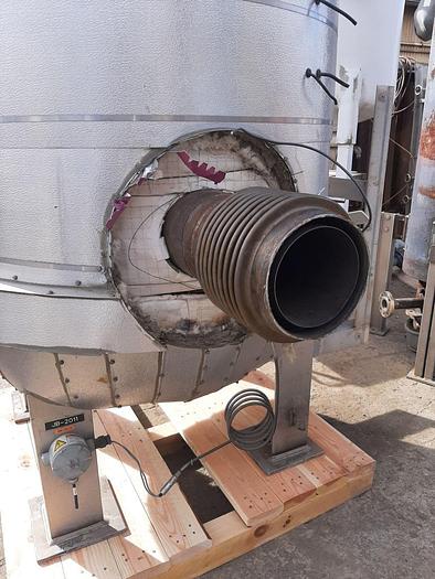 Used Tank, 400 Gallon, S/st, 20 PSI, 1,000 Deg F #S744386