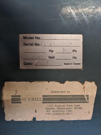 Used Geetech 20'' Planer Straight Knife