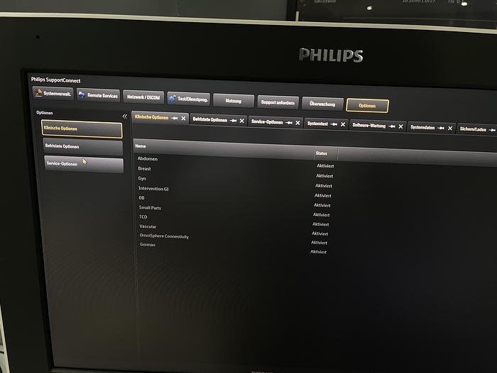 Gebraucht Philips Affiniti 30 Ultraschallgerät mit 3 Ultraschallsonden
