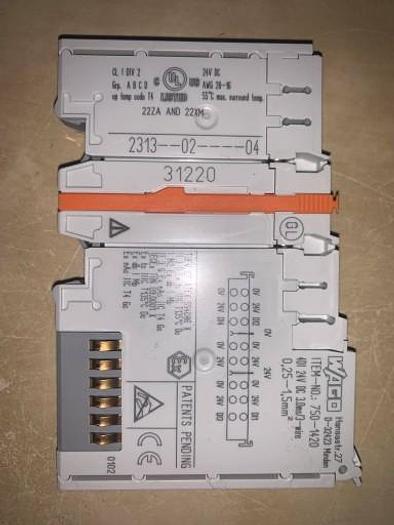 Moduł 4DI 24V DC 3,0ms Wago 750-1420