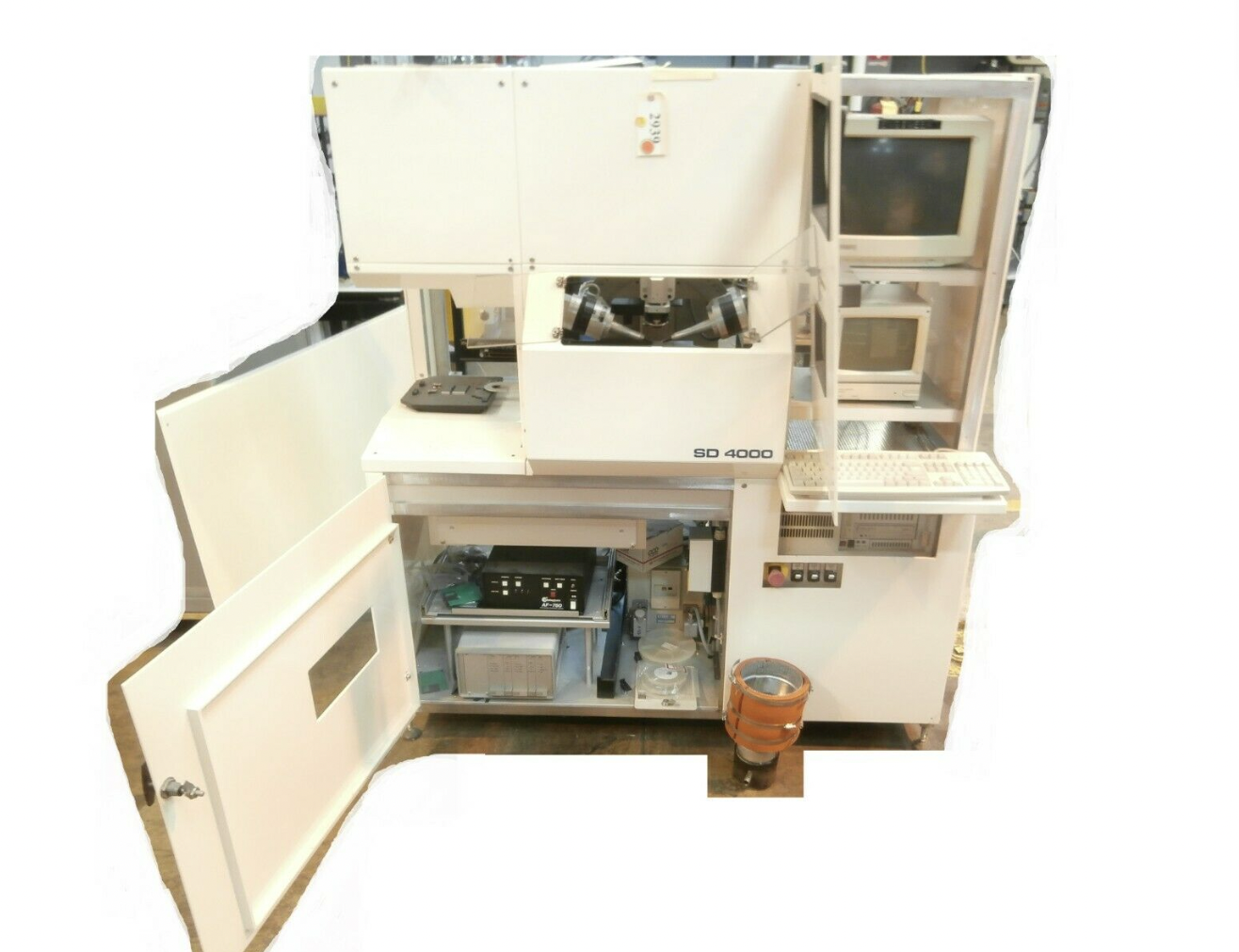 Used PLASMOS SD 4003 200mm Automated Ellipsometer AF-750 Lang MCC 12 + MP 4000 As-Is