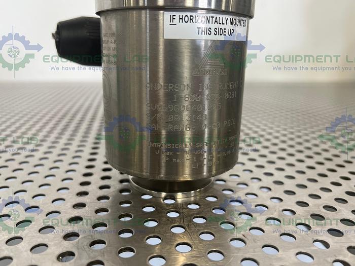 Used Anderson Instrument SV069G00401205 Pressure Transmitter 0-60 PSIG