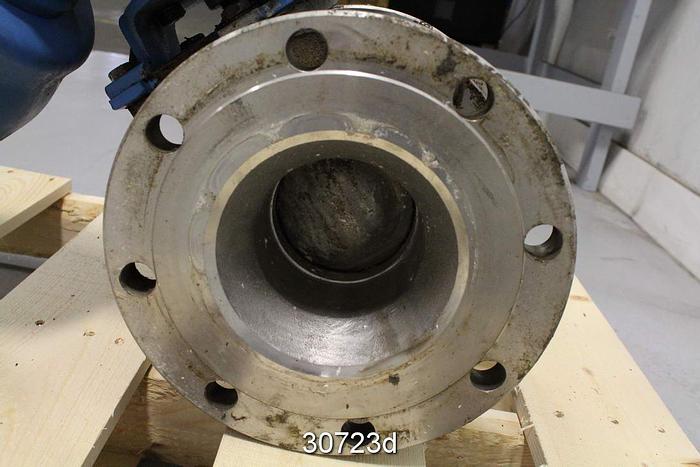 Used Neles Jamesbury 651503-3600TT1 6" Control Ball Valve #30723