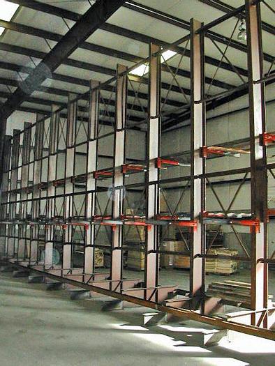 Used FRASOR MFG. CANTILEVERED STORAGE RACKS