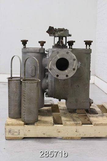 Used Mueller Steam 792FHH Strainer, Size 4, 285 PSI #28571