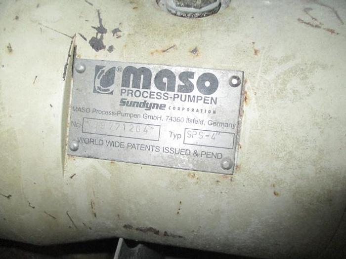 Used MasoSine Pump; Md# SPS-4"