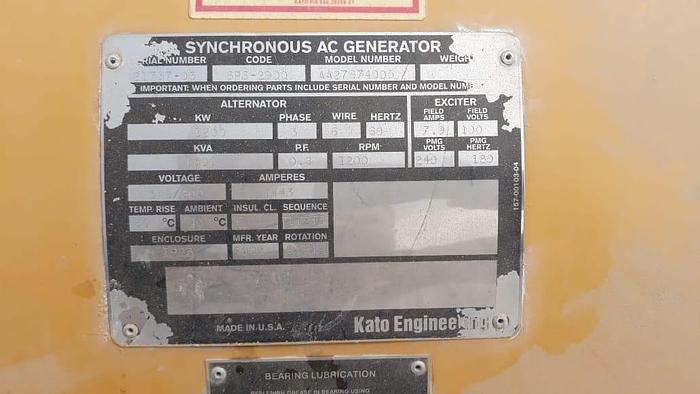 Caterpillar 3512B ABS Marine Generator sets New 600 V