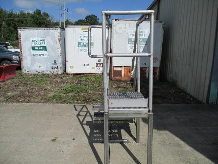 Used Work Platform; 34"x34" with Stairs