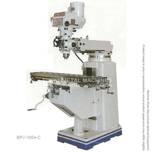 BIRMINGHAM Variable Speed Vertical Knee Mill 3PH, 220V with Special Tool Package BPV-1054-C
