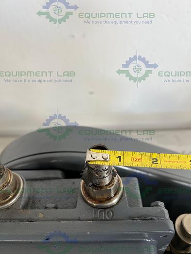 Used Welch  1402N Chemstar Corrosive Gas Vacuum Pump w/ Motor Division C63CXGZP Motor