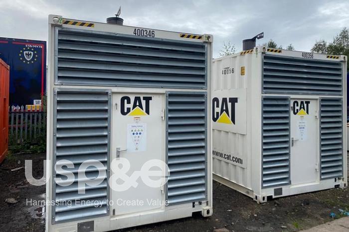Used 1.6 MW 2011 Used Caterpillar C32 Diesel Generator Sets