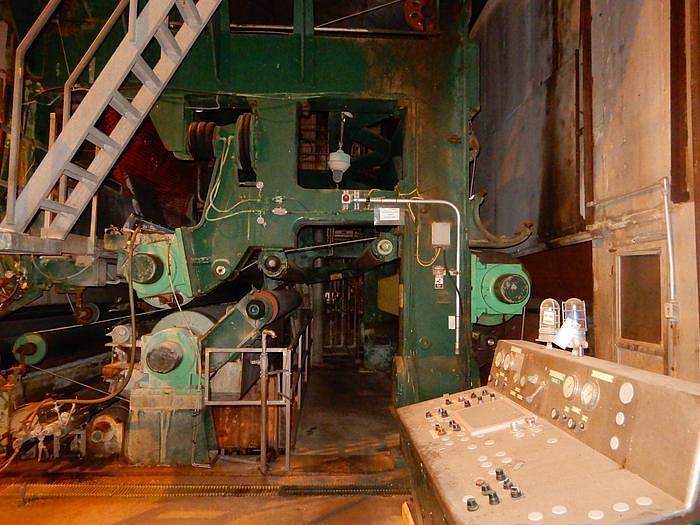 Used 180” (154” TRIM) FOURDRINIER PAPER MACHINE 2,200 FPM NEW DRIVE SYSTEM IN 2008 (PM #3) #43994