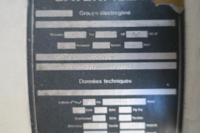 Used 1990 Caterpillar G3412 - 340 kWe