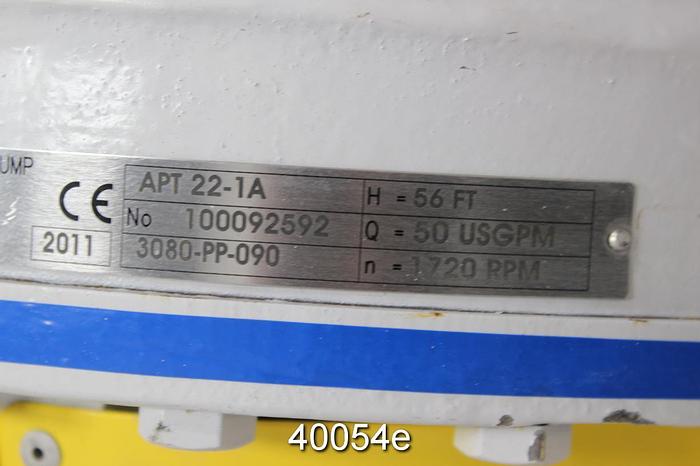 Unused Sulzer APT22-1A Pump, Unused #40054