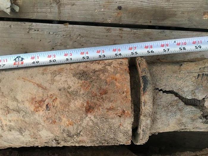 Used Chisel Bit - 9" O.D. x 54" Length