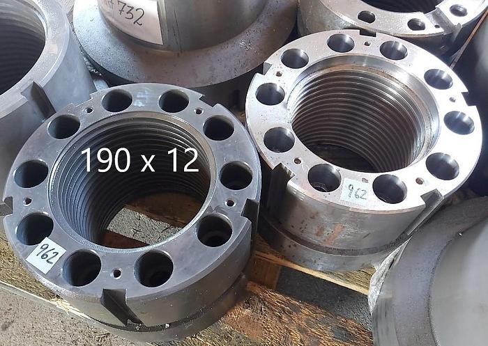 28 Stk. Holm Dehnmuttern zu Druckgussmaschinen, Idra, Oleopress / OP Die Casting,  neu