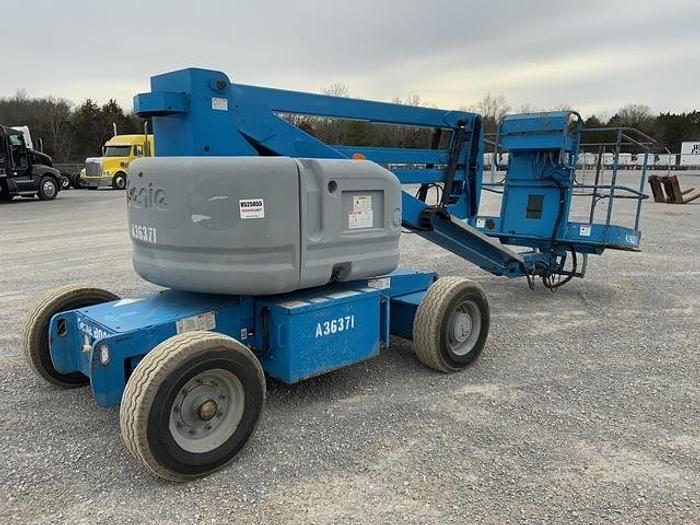Used 2008 Genie Z45/25 DC Articulating Boom Lift 2WD