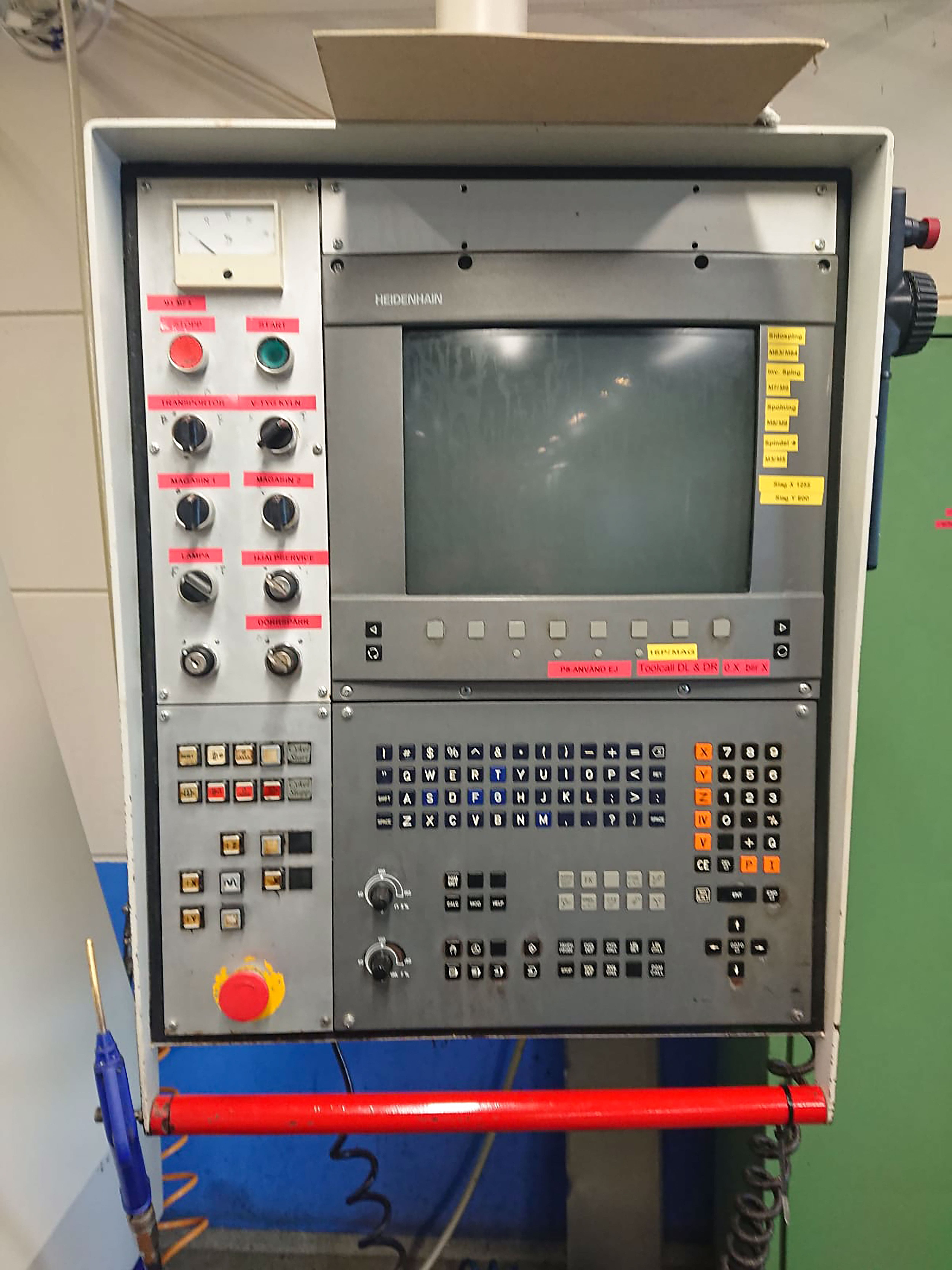 Used ZPS MCFV 125 EZ - CNC Vertical machining - 1998