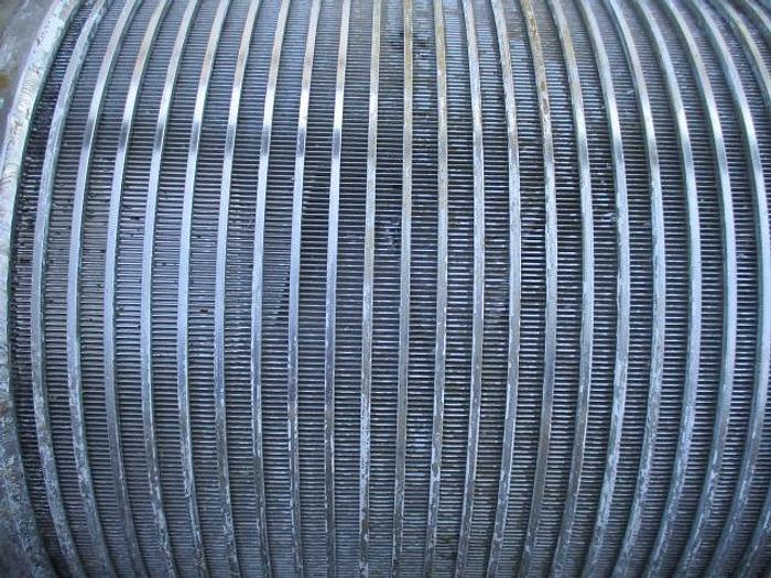 Used Lyco Sealed Drum Separator/Dewatering Reel; Md#SDS 15" dia x 48' long