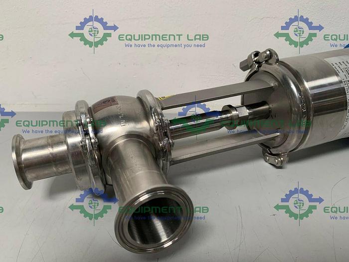 Used GEA Tuchenhagen SZ-BB-L0-13J/52/3A Valve w/ 1 1/2" Sanitary Fittings