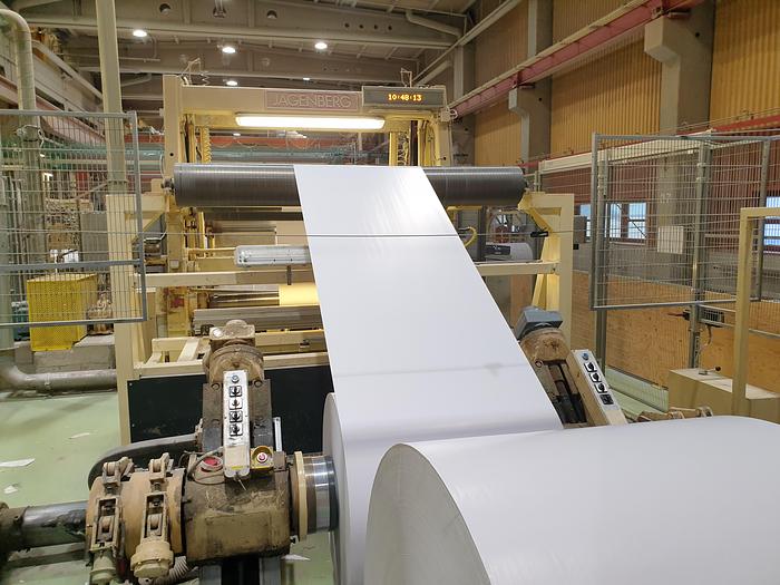 Used (FRW-165) - Slitter Rewinder, Jagenberg Vari-Step - 2100 mm