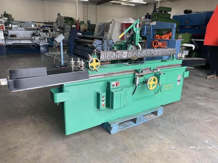 Used Hanchett Model 48DN Knife Grinder 6" x 48" #6214