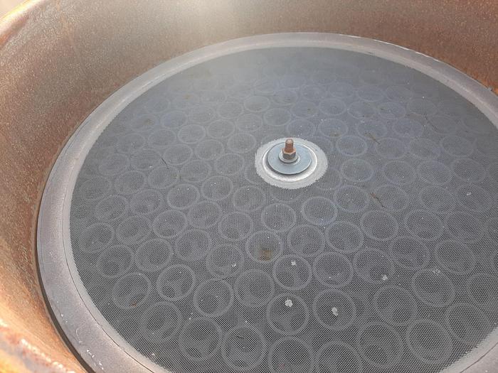 Used Screen, Sweco, 24", C/st, Single Deck, 0.33 HP #S744358