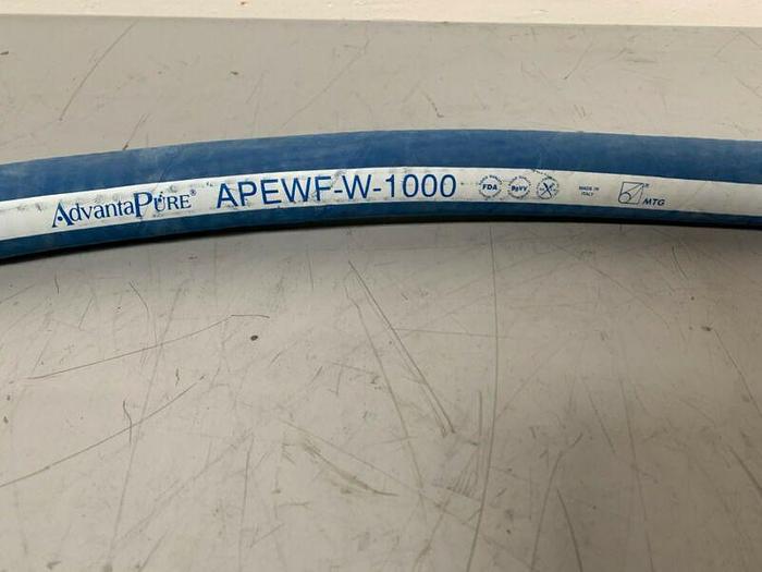 Used AdvantaPure APEWF-W-1000 1.5" x 91" Flexible Silicon Hose 150PSI