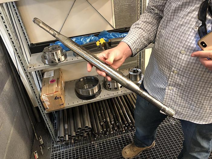 Used 2015 HPM SWAGGING LINE FOR AXLES AND OTHER LIKE SPLINED SHAFTS